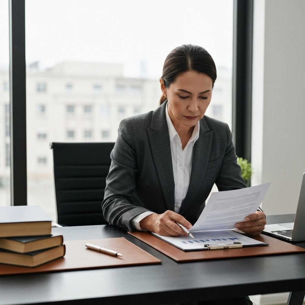 Legal Professional at Work